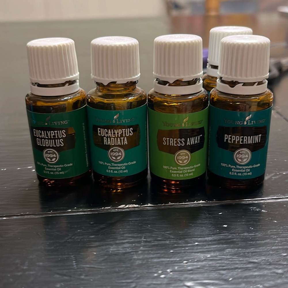 *15* @ $15 each-Young Living Essential Oil 15ml. Eucalyptus, Stress, Peace